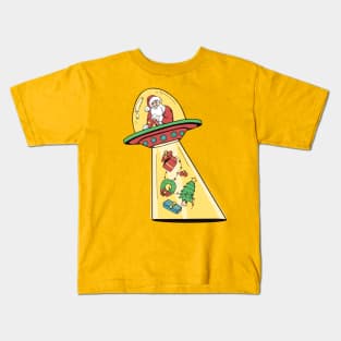 UFO Santa Kids T-Shirt